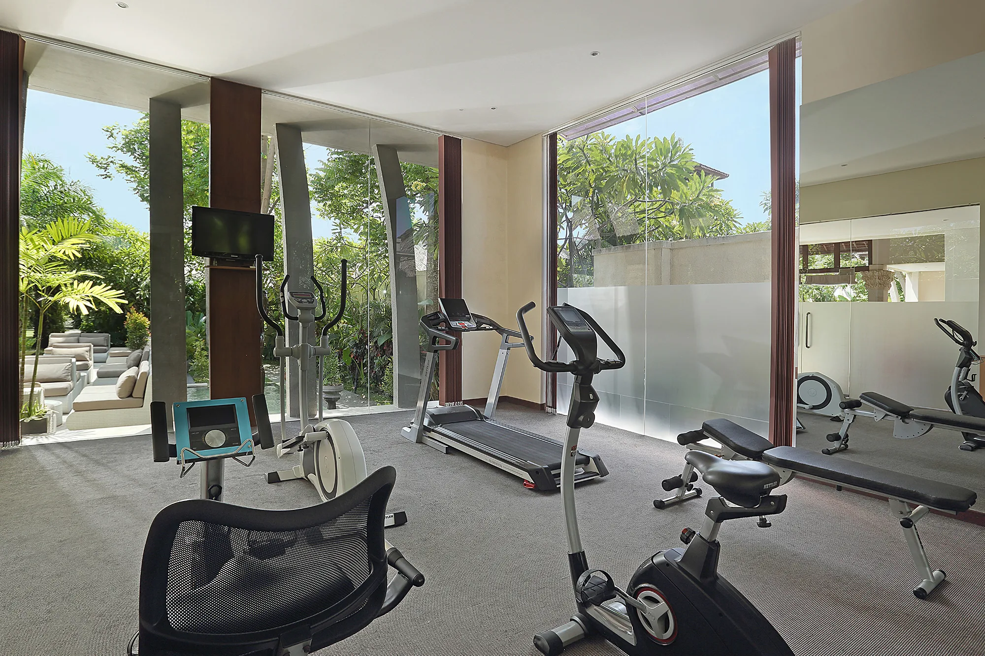 Gym at Mahagiri Villas Sanur