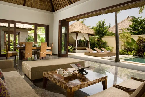 Three Bedroom Pool Villa Living Room